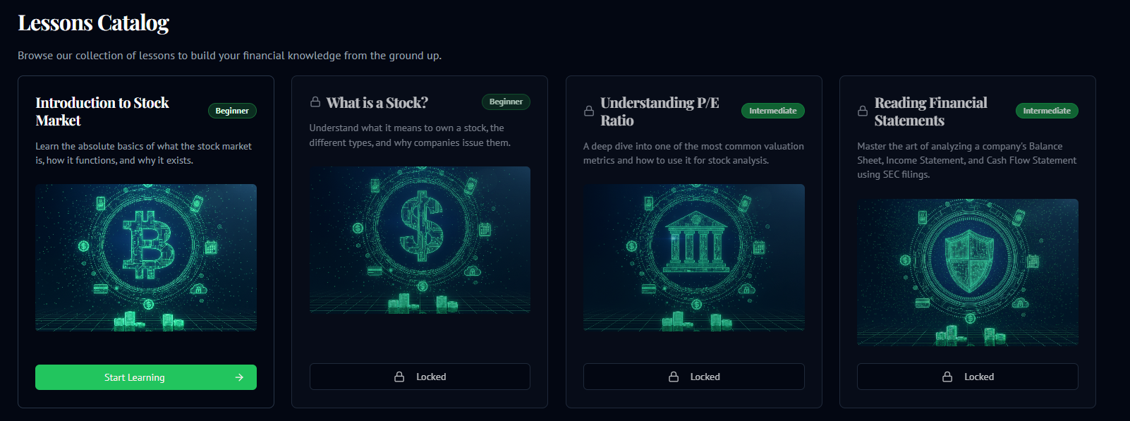 ReFinEd — Lessons Catalog